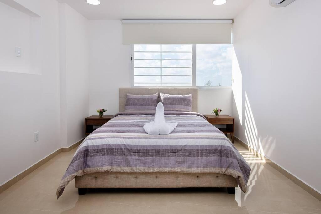 Apartmán Amara, Depa Con Vista Al Mar Cancún Exteriér fotografie