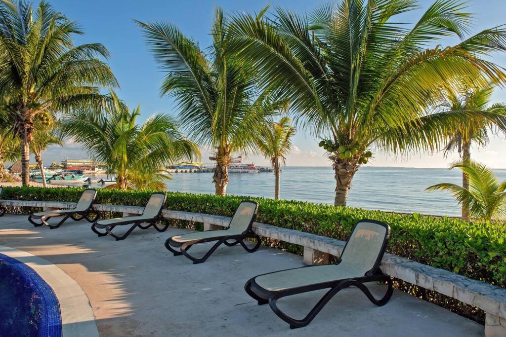 Apartmán Amara, Depa Con Vista Al Mar Cancún Exteriér fotografie