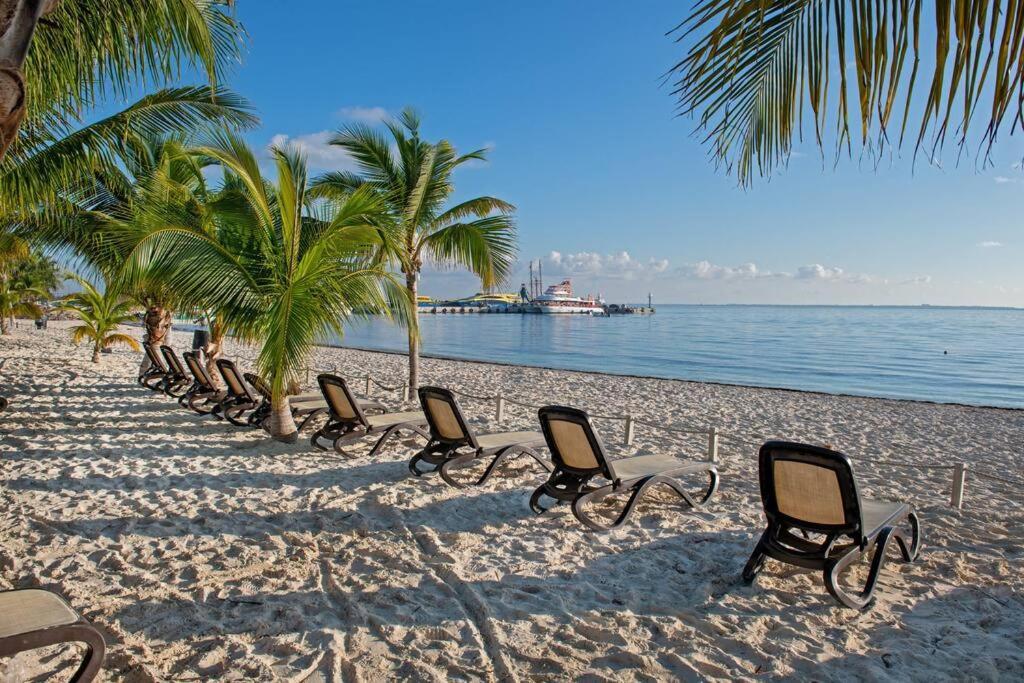 Apartmán Amara, Depa Con Vista Al Mar Cancún Exteriér fotografie