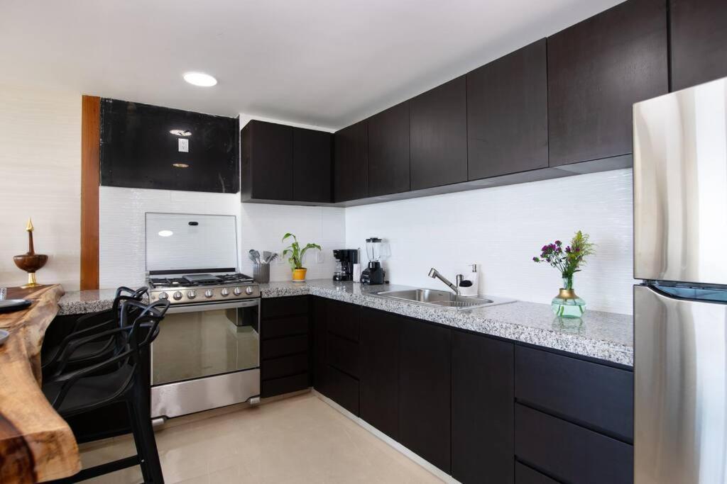 Apartmán Amara, Depa Con Vista Al Mar Cancún Exteriér fotografie
